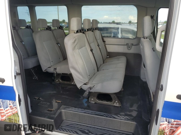 2019 Ford Transit Passenger XL with VIN 1FBAX2XM5KKB04435, listed as a Copart auction lot 43841485 with 8,995 mi miles and Non Repairable. Bid and sale history available at carsss.com. Image 11.