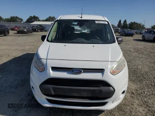 2014 Ford Transit Connect XLT with VIN NM0LE7F71E1140133, listed as a Copart auction lot 58371725 with 55,121 mi miles and Salvage title. Bid and sale history available at DreamBid. Image 5.