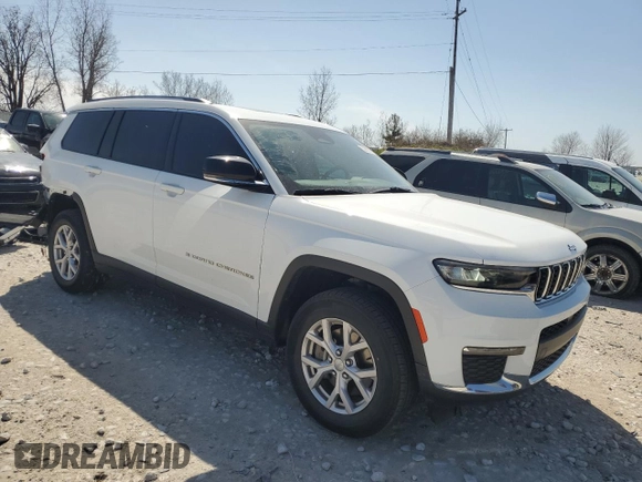 2021 Jeep Grand Cherokee Limited с VIN 1C4RJKBG9M8134460, выставлен на аукционе Copart как лот 52905975 с пробегом 33 032 миль миль и Чистый • Clean title. История ставок и продаж доступна на DreamBid. Изображение 4.