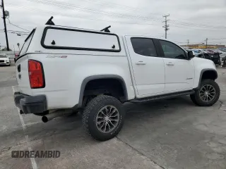 2018 Chevrolet Colorado 4WD ZR2 with VIN 1GCPTEE1XJ1105919, listed as a Copart auction lot 43081875 with 122,345 mi miles and Salvage Title. Bid and sale history available at carsss.com. Image 3.