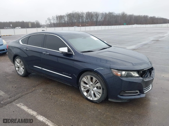 2015 Chevrolet Impala LTZ with VIN 2G1165S36F9245514, listed as a IAAI auction lot 41228581 with 139,691 mi miles. Bid and sale history available at carsss.com. Image 1.