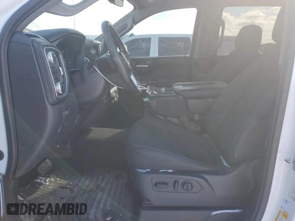 2021 GMC Sierra 1500 Elevation with VIN 3GTU9CET6MG367479, listed as a Copart auction lot 45687305 with 58,807 mi miles and Salvage Title. Bid and sale history available at DreamBid. Image 7.