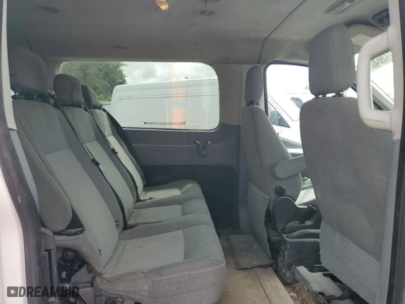 2015 Ford Transit Wagon XL with VIN 1FBZX2ZM9FKA38851, listed as a Copart auction lot 48593945 with 197,409 mi miles and Salvage Title. Bid and sale history available at carsss.com. Image 11.