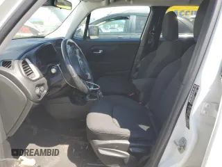 2017 Jeep Renegade Altitude with VIN ZACCJABB5HPE42535, listed as a Copart auction lot 55996775 with 66,379 mi miles and Salvage title. Bid and sale history available at DreamBid. Image 7.