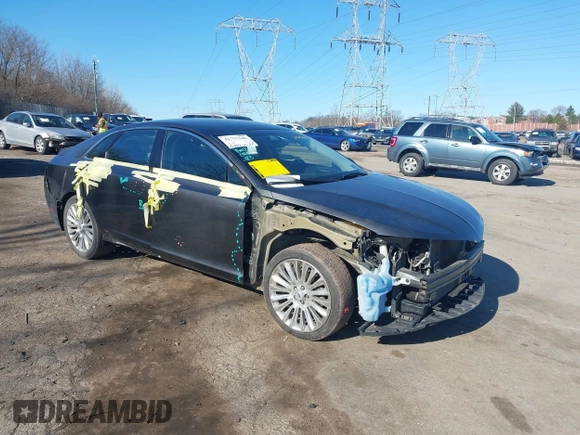 2016 Lincoln MKZ with VIN 3LN6L2G96GR616566, listed as a IAAI auction lot 41757346 with 75,884 mi miles. Bid and sale history available at carsss.com. Image 1.