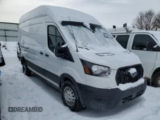 2023 Ford Transit with VIN 1FTBW1XG5PKB36770, listed as a Copart auction lot 44560545 with 191,915 mi miles and Salvage Title. Bid and sale history available at DreamBid. Image 4.