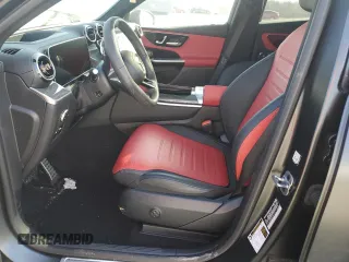 2024 Mercedes-Benz GLC with VIN W1NKJ4HB4RF091313, listed as a Copart auction lot 46849035 with 0 mi miles and Salvage Title. Bid and sale history available at carsss.com. Image 7.