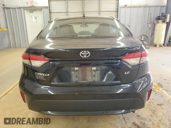 2022 Toyota Corolla LE with VIN 5YFVPMAE1NP389568, listed as a Copart auction lot 50907615 with Not Provided miles and Salvage Title. Bid and sale history available at DreamBid. Image 6.