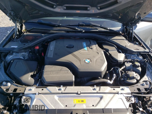 2023 BMW 3 Series 330e xDrive with VIN 3MW39FS0XP8C81322, listed as a Copart auction lot 47655915 with 12,650 mi miles and Salvage Title. Bid and sale history available at carsss.com. Image 11.