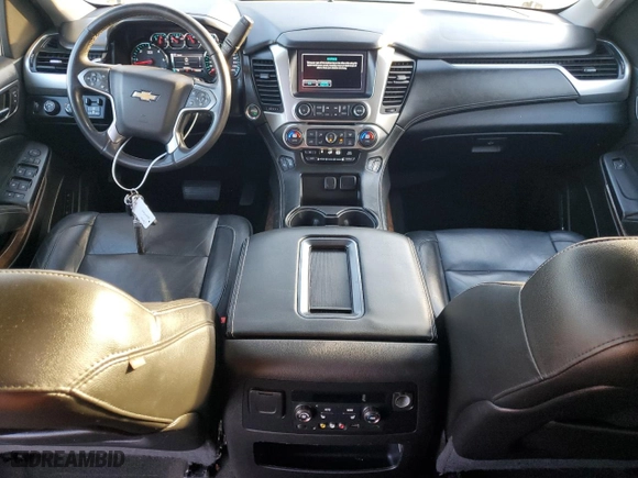 2015 Chevrolet Suburban LT with VIN 1GNSKJKC2FR638780, listed as a Copart auction lot 47360345 with 156,884 mi miles and Salvage Title. Bid and sale history available at carsss.com. Image 8.