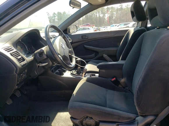 2005 Honda Civic EX with VIN 1HGEM21955L027043, listed as a Copart auction lot 48869745 with 214,072 mi miles and Salvage Title. Bid and sale history available at carsss.com. Image 7.