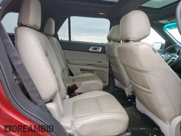 2015 Ford Explorer Limited with VIN 1FM5K7F8XFGA53709, listed as a Copart auction lot 55609715 with 188,467 mi miles and Salvage Title. Bid and sale history available at carsss.com. Image 10.