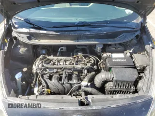 2012 Kia Rio LX with VIN KNADM5A3XC6015728, listed as a Copart auction lot 54952215 with 186,348 mi miles and Salvage Title. Bid and sale history available at DreamBid. Image 11.