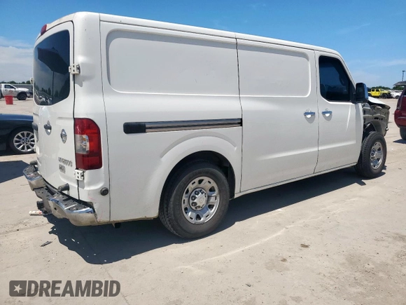 2012 Nissan NV SV with VIN 1N6AF0KY6CN106835, listed as a Copart auction lot 65616505 with 302,785 mi miles and Salvage title. Bid and sale history available at DreamBid. Image 3.