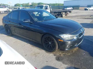 2013 BMW 3 Series 328i with VIN WBA3C1C50DF435473, listed as a IAAI auction lot 41981570 with 135,227 mi miles. Bid and sale history available at carsss.com. Image 1.