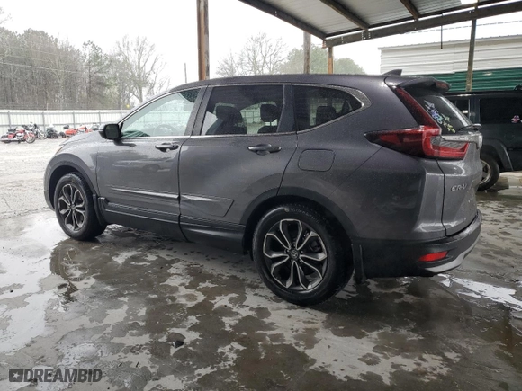 2021 Honda CR-V EX-L with VIN 5J6RW1H85MA002424, listed as a Copart auction lot 48469465 with 48,247 mi miles and Salvage Title. Bid and sale history available at carsss.com. Image 2.
