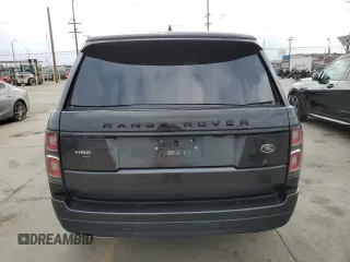 2020 Land Rover Range Rover HSE with VIN SALGS2RU6LA593221, listed as a Copart auction lot 56663245 with 56,234 mi miles and Salvage Title. Bid and sale history available at DreamBid. Image 6.