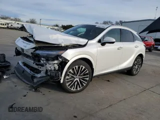 2024 Lexus RX 350h with VIN 2T2BBMCAXRC058629, listed as a Copart auction lot 45477505 with Not Provided miles and Salvage Title. Bid and sale history available at DreamBid. Image 1.