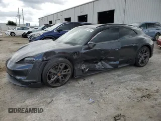 2022 Porsche Taycan 4 with VIN WP0BA2Y10NSA67453, listed as a Copart auction lot 59087524 with Not Provided miles and Non Repairable. Bid and sale history available at DreamBid. Image 1.