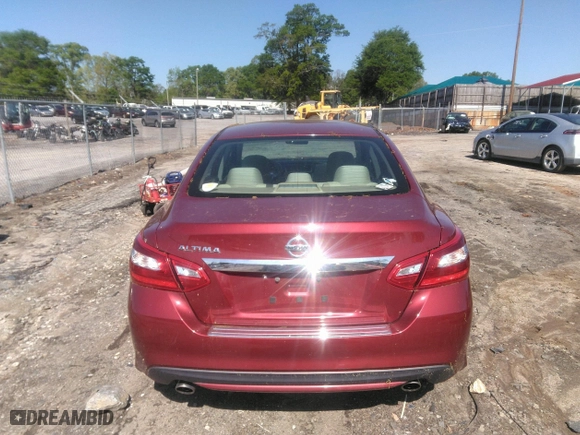 2017 Nissan Altima 2.5 SR with VIN 1N4AL3AP4HC133627, listed as a IAAI auction lot 41994308 with 147,837 mi miles. Bid and sale history available at carsss.com. Image 16.
