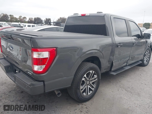 2021 Ford F-150 XL z VIN 1FTEW1CP1MKD41646, wystawiony jako IAAI lot #42174841 z przebiegiem 52 968 mil mil oraz . Historia ofert i sprzedaży dostępna na DreamBid. Obrazek 4.