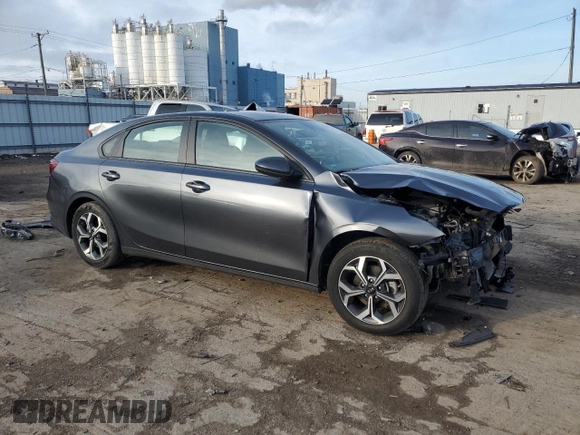 2020 Kia Forte LXS with VIN 3KPF24AD2LE240093, listed as a Copart auction lot 87011364 with 34,895 mi miles and Salvage Title. Bid and sale history available at carsss.com. Image 4.