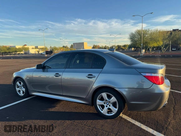 2008 BMW 5 Series 535xi with VIN WBANV93548CZ63624, listed as a Copart auction lot 55372035 with 99,684 mi miles and Clean Title. Bid and sale history available at carsss.com. Image 3.