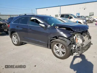 2015 Acura RDX with VIN 5J8TB4H33FL005022, listed as a Copart auction lot 52649365 with 0 mi miles and Salvage Title. Bid and sale history available at carsss.com. Image 4.