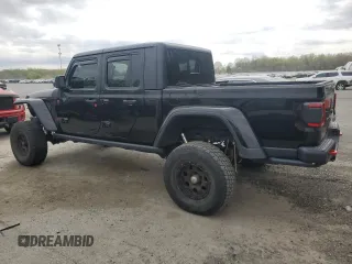 2020 Jeep Gladiator Rubicon z VIN 1C6JJTBG0LL163075, wystawiony jako Copart lot #53682075 z przebiegiem 67 083 mil mil oraz Szkoda całkowita • Salvage title. Historia ofert i sprzedaży dostępna na DreamBid. Obrazek 2.