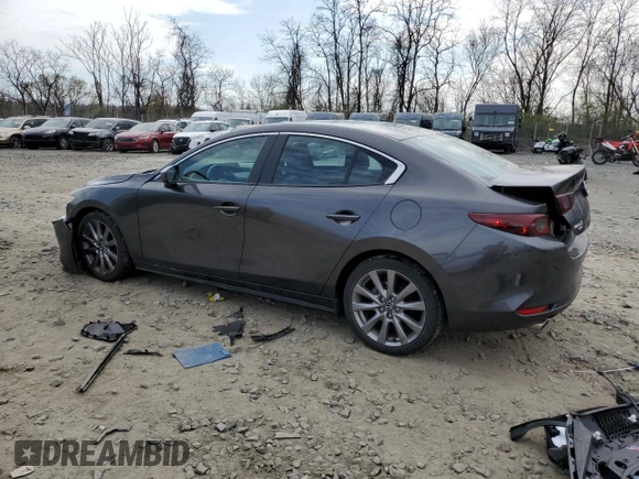 2021 Mazda 3 Select with VIN 3MZBPBBM3MM205067, listed as a Copart auction lot 50630115 with 20,335 mi miles and Salvage Title. Bid and sale history available at DreamBid. Image 2.