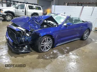 2015 Ford Mustang EcoBoost Premium with VIN 1FATP8UH2F5387031, listed as a Copart auction lot 46362525 with Not provided miles and Salvage title. Bid and sale history available at DreamBid. Image 1.