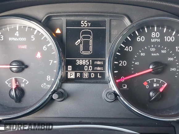 2013 Nissan Rogue S with VIN JN8AS5MT3DW506414, listed as a IAAI auction lot 42136028 with 38,851 mi miles. Bid and sale history available at carsss.com. Image 7.