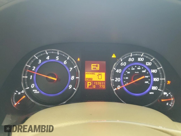 2009 Infiniti FX35 with VIN JNRAS18U29M100117, listed as a Copart auction lot 72066694 with 153,611 mi miles and Salvage Title. Bid and sale history available at carsss.com. Image 9.