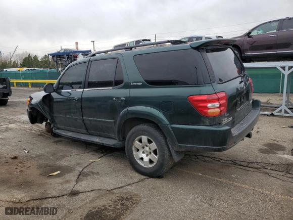 2003 Toyota Sequoia Limited with VIN 5TDBT48A63S143024, listed as a Copart auction lot 51179135 with 200,605 mi miles and Salvage Title. Bid and sale history available at carsss.com. Image 2.