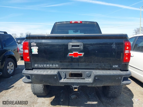 2015 Chevrolet Silverado 1500 LTZ with VIN 3GCUKSEJ2FG449967, listed as a IAAI auction lot 41834854 with 1 mi miles. Bid and sale history available at carsss.com. Image 16.