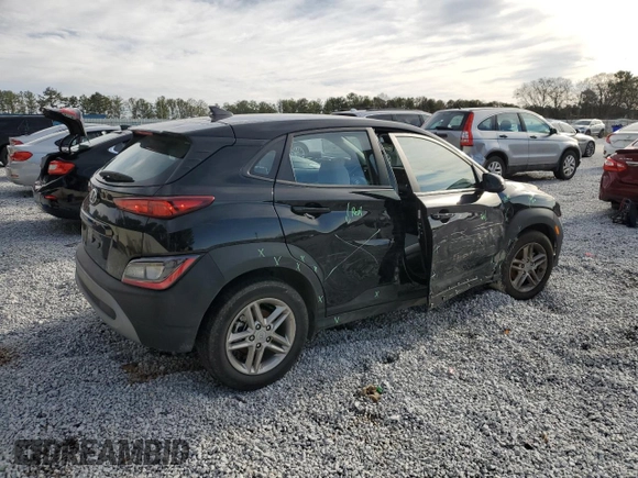 2023 Hyundai Kona SE with VIN KM8K22AB3PU996424, listed as a Copart auction lot 44826165 with 56,315 mi miles and Salvage Title. Bid and sale history available at DreamBid. Image 3.