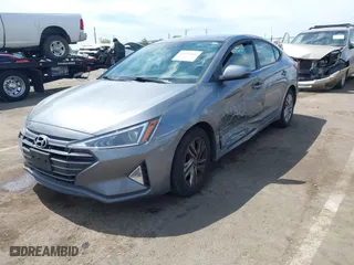 2019 Hyundai Elantra Preferred with VIN KMHD84LF5KU752284, listed as a IAAI auction lot 42011404 with 88,327 mi miles. Bid and sale history available at carsss.com. Image 2.