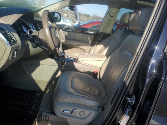 2013 Audi Q7 3.0T Premium with VIN WA1CGAFE7DD007103, listed as a Copart auction lot 86566674 with 192,136 mi miles and Clean Title. Bid and sale history available at carsss.com. Image 7.
