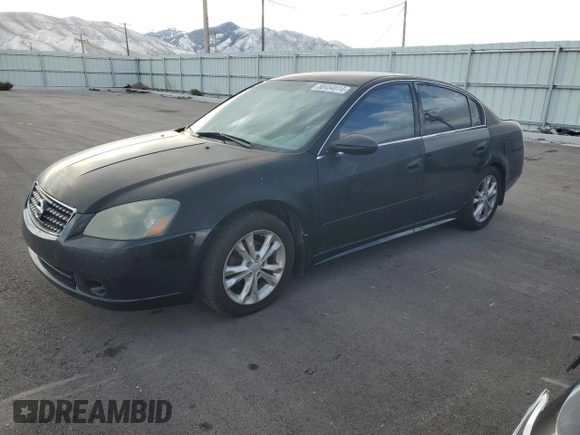 2005 Nissan Altima SL with VIN 1N4BL11D85C394186, listed as a Copart auction lot 80454614 with 176,406 mi miles and Salvage title. Bid and sale history available at DreamBid. Image 1.
