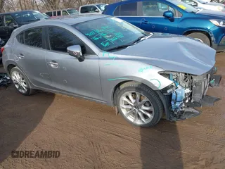 2016 Mazda 3 S Touring with VIN JM1BM1M39G1276401, listed as a IAAI auction lot 41554087 with 117,392 mi miles and . Bid and sale history available at DreamBid. Image 1.