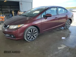 2015 Honda Civic EX-L z VIN 19XFB2F98FE057603, wystawiony jako Copart lot #55680315 z przebiegiem 32 938 mil mil oraz Szkoda całkowita • Salvage title. Historia ofert i sprzedaży dostępna na DreamBid. Obrazek 1.