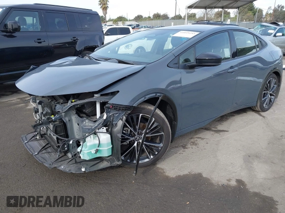 2024 Toyota Prius LE with VIN JTDACAAU9R3023632, listed as a IAAI auction lot 41055255 with 10,275 mi miles. Bid and sale history available at carsss.com. Image 2.