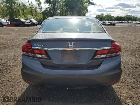 2013 Honda Civic LX z VIN 19XFB2F56DE223966, wystawiony jako Copart lot #59117725 z przebiegiem 115 394 mil mil oraz Szkoda całkowita • Salvage title. Historia ofert i sprzedaży dostępna na DreamBid. Obrazek 6.