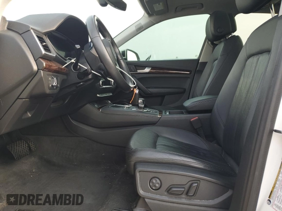2018 Audi Q5 Premium Plus with VIN WA1BNAFY3J2009000, listed as a Copart auction lot 60515205 with Not provided miles and Salvage title. Bid and sale history available at DreamBid. Image 7.