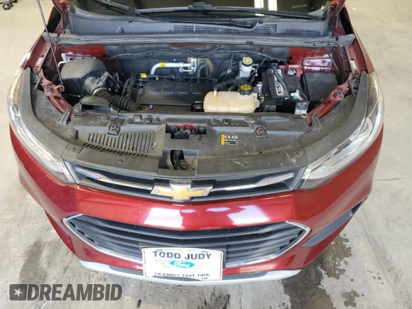 2021 Chevrolet Trax LT with VIN KL7CJPSB9MB323326, listed as a Copart auction lot 59661395 with Not provided miles and Clean title. Bid and sale history available at DreamBid. Image 12.