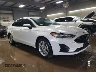 2019 Ford Fusion SE with VIN 3FA6P0HD9KR128968, listed as a Copart auction lot 51579275 with 74,656 mi miles and Salvage Title. Bid and sale history available at carsss.com. Image 4.