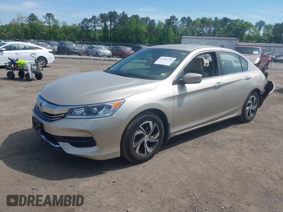 2017 Honda Accord LX with VIN 1HGCR2F33HA168044, listed as a IAAI auction lot 42106704 with 135,882 mi miles. Bid and sale history available at carsss.com. Image 17.