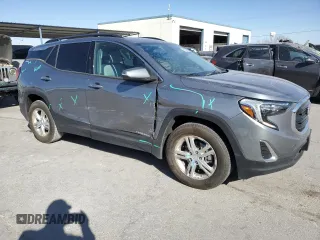 2019 GMC Terrain SLE with VIN 3GKALMEV3KL155790, listed as a Copart auction lot 48562305 with 59,575 mi miles and Salvage title. Bid and sale history available at DreamBid. Image 4.
