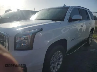 2019 GMC Yukon SLT with VIN 1GKS1BKC3KR243006, listed as a Copart auction lot 74732484 with 28,756 mi miles and Non Repairable. Bid and sale history available at carsss.com. Image 1.