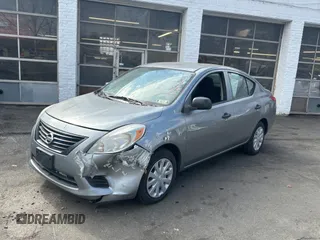 2012 Nissan Versa S with VIN 3N1CN7APXCL845483, listed as a Copart auction lot 47060185 with 66,879 mi miles and Clean Title. Bid and sale history available at carsss.com. Image 2.